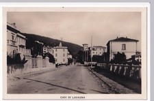 P00981 - CARTOLINA CAVI DI LAVAGNA - LUNGO LA VIA - p/vg