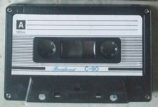 Audio Cassetta BRENTWOOD C.90 Normal position IEC I - No scritte Nuova anni 90