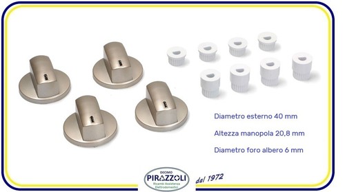Set manopole cucina piano - manopole,