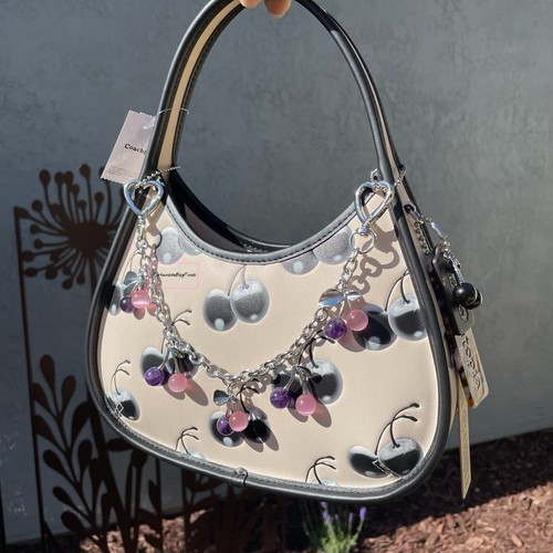 Borsa coach ergo - ciliegio, in