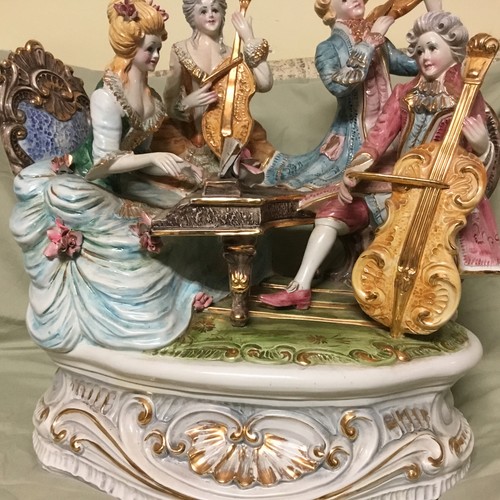 Large capodimonte italy 20 x - ,