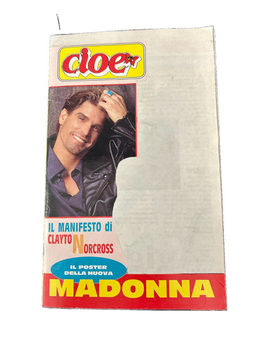 Rivista cioè 1992 - cioè, clayto