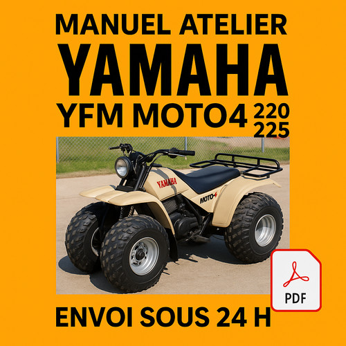 Manuel atelier yamaha yfm - manuel,