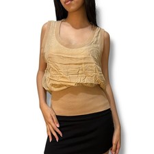 Top marrone Maison Martin