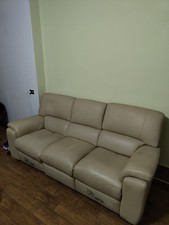 Divano in pelle 3 posti