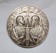 [NC] VATICANO - PAOLO VI° - Santi PIETRO e PAOLO (Opus: GIAMPAOLI) MB / 60 mm