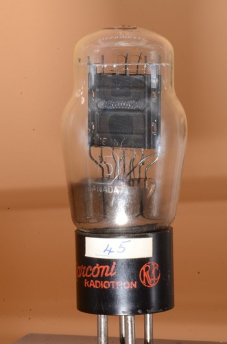 Marconi vintage triode - 45, –