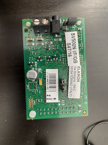 Sv500n elkron scheda sintesi - sv500n,