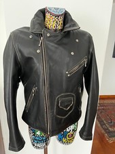 Diesel Giubbotto In Pelle Nero