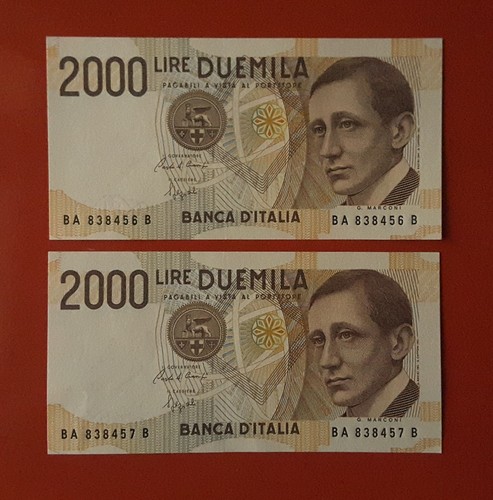 Banconote 2000 lire marconi - 2000,