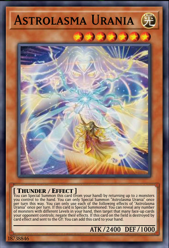 Yugioh astrolasma urania - yugioh!,