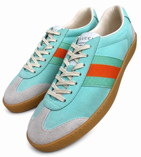 Sneakers gucci uomo g27 blu - sneakers,