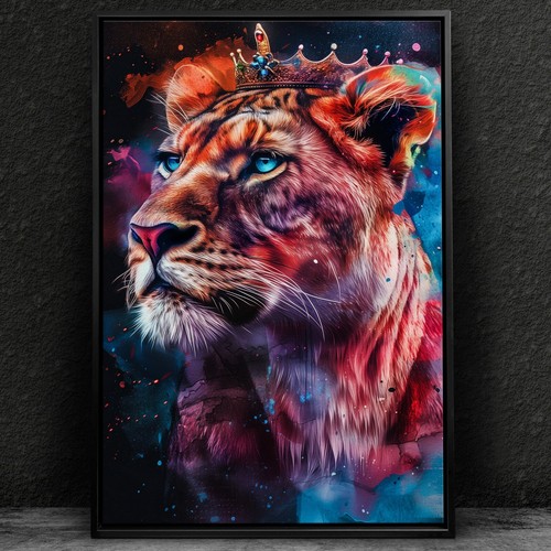 Quadro regina leone a - ✅,