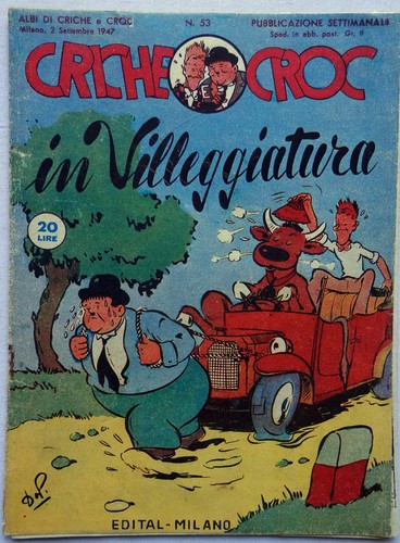 Criche croc del 1947 - criche, n.