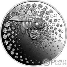 Moneta argento 2 oz APE Entoma 25$ Liberia 2023