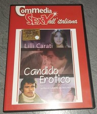 CANDIDO EROTICO DVD CON LILLI CARATI COMMEDIA SEXY ALL'ITALIANA 