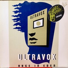 Ultravox – Rage In Eden -Vinile (LP – 1981)