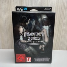 PROJECT ZERO MAIDEN OF BLACK WATER Limited Edition Nintendo WII U - NON COMPLETO