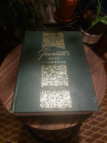 Gourmet menu cookbook - menu,