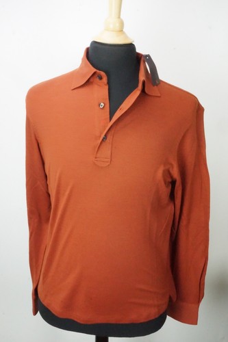 Polo isaia napoli ruggine - isaia,