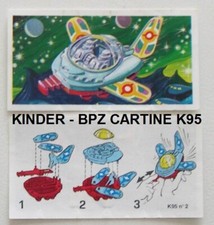 KINDER CARTINE / BPZ  K95 - SCEGLI DAL MENU TENDINA