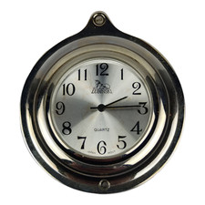 OROLOGIO da viaggio TASCA vintage LUBINSKI QUARTZ JAPAN ACCIAIO collezione 900