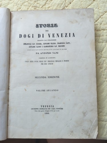 Storia dei dogi venezia - dei,