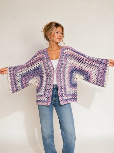 Cardigan maglione oversize