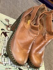 Jeffrey Campbell Zecca Marrone Pelle Ottone Tack Impreziosito Platform Tacchi 8