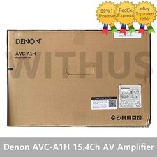 Denon AVC-A1H Amplificatore AV 15.4 Ch 8K con audio 3D HEOS® integrato 220V/argento