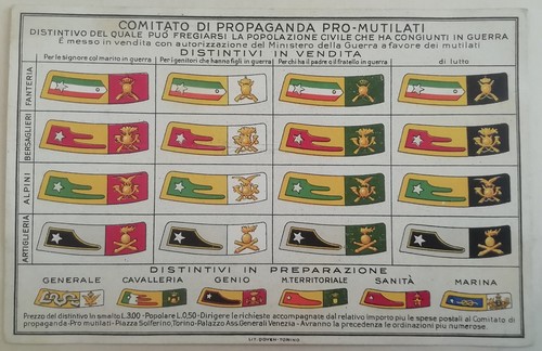 Cartolina comitato propaganda - comitato,