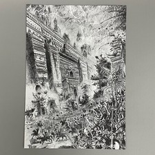 Guerrieri Del Caos John Blanche Arte Immagine Poster Warhammer Age Of Sigmar