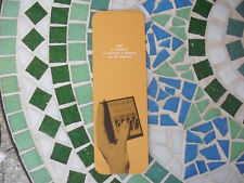 RARO SEGNALIBRO PUBBLICITARIO TELEVISORE VOXSON PHOTOMATIC T.330 - perfetto!