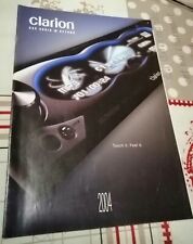 Catalogo Brochure CLARION 2004 Auto Car Audio Depliant Leggere Descrizione 