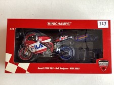 Minichamps modello 1:12 Ducati 999R F03 Neil Hodgson WSB 2003 confezione originale nuova!
