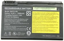 Batteria ORIGINALE Acer Aspire 9500 Travelmate 4050 4150 series - BATCL50L 3h