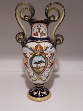 CERAMICHE C.A.C.F. VASO FIRMATO ILARIO FABBRI. FAENZA 1950