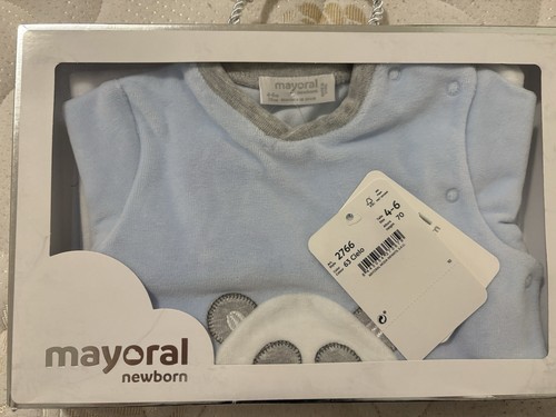 Mayoral newborn stretchie - newborn, 4-6