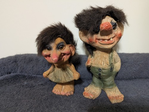 Lotto figurine nyform troll - nyform,