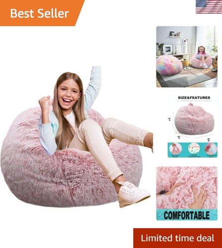 Fluffy bean bag sedia per - sedia,