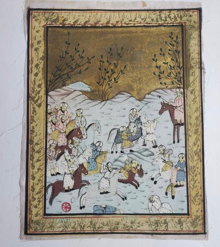 Antico quadro guazzo nello - quadro,