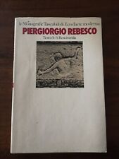  Bencivenga Salvatore PIERGIORGIO REBESCO Le monografie tascabili Eco d'arte1981