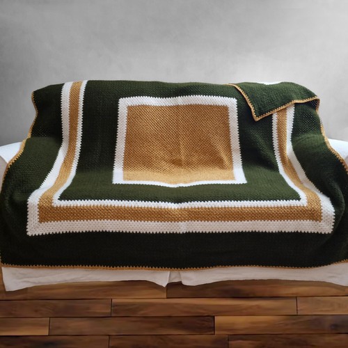 Coperta granny rettangoli - coperta,