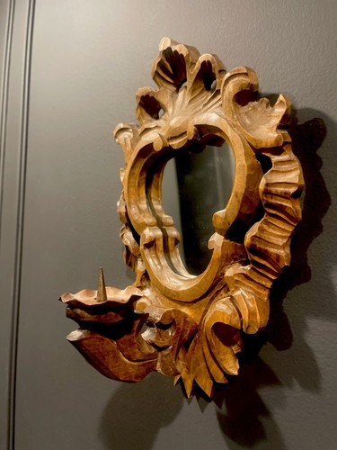 Applique vintage ornato - , legno