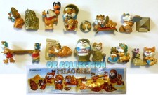 KINDER FERRERO _ MIAOGIZI 1997 _ serie completa 10 sorpresine