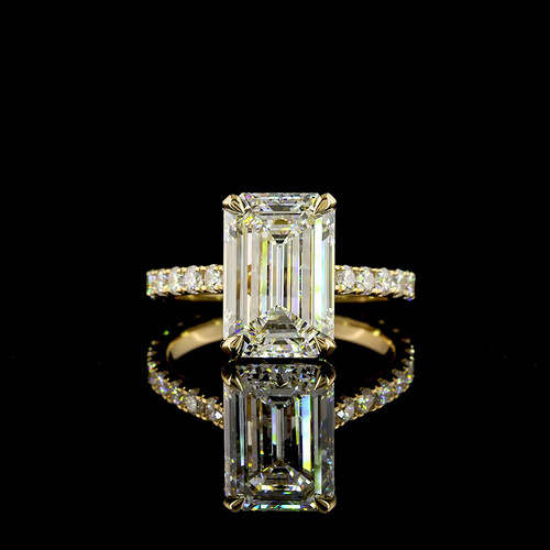 Anello fidanzamento oro - di,
