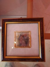 Quadretto Paesaggio Foglia Oro