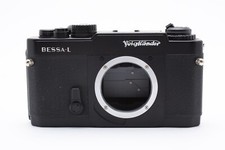 Voigtlander BESSA-L Rangefinder Telemetro Nero Film Fotocamera [N Mint] Da Japan