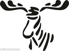 Alce Tuareg Stikers-Adesivo Prespaziato decorazioni stampe auto moto casa