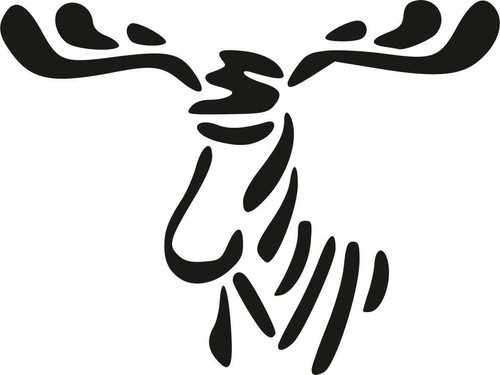 Alce tuareg stikers adesivo - tuareg, stikers-adesivo